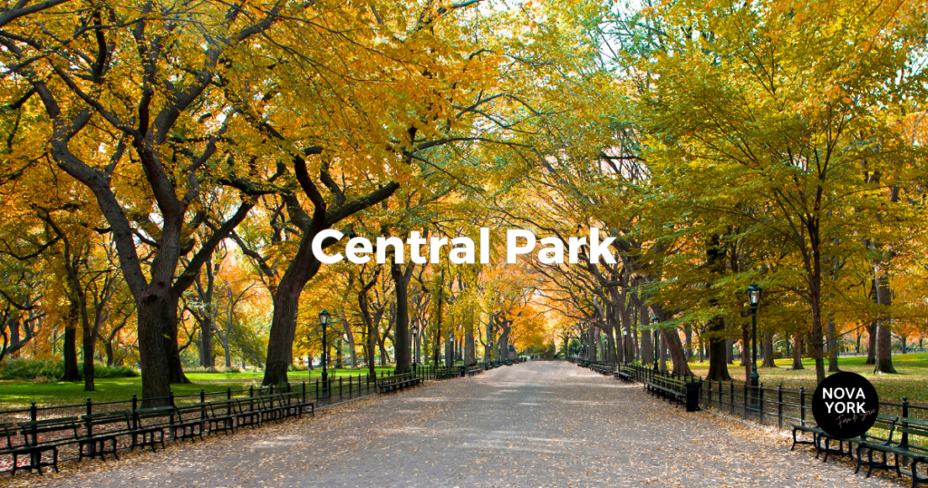 Central Park é cenário de vários filmes em Nova York